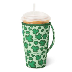 Lucky Leopard Large Iced Cup Coolie