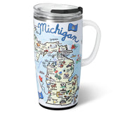 Michigan Travel Mug 22oz