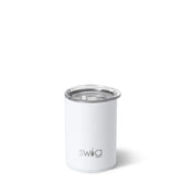 White Short Tumbler 12oz