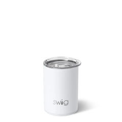 White Short Tumbler 12oz