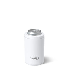 White Can + Bottle Cooler 12oz