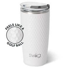 White Golf Ball Tumbler 22oz