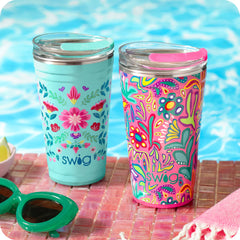 Flora Azul Party Cup 24oz