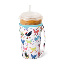 Funky Chicken Medium Iced Cup Coolie