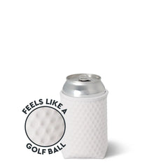 White Golf Ball Can Coolie