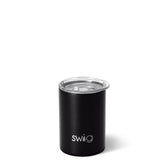 Black Short Tumbler 12oz