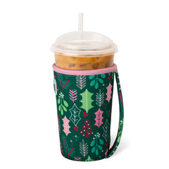 Merry Mistletoe Medium Iced Cup Coolie