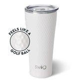 White Golf Ball Tumbler 32oz
