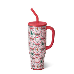 Christmas Cameos Mega Mug 30oz