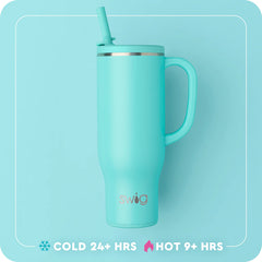 Saddle Stitch Cream Mega Mug 30oz