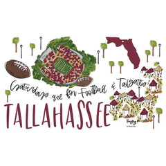 Saturdays in Tallahassee Tumbler 12oz