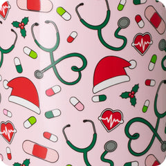 Santa's Scrubs Tumbler 32oz