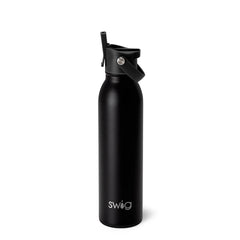 Black Flip + Sip Bottle 20oz