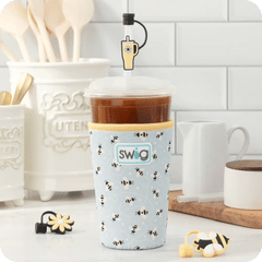 Busy Bee Medium Iced Cup Coolie