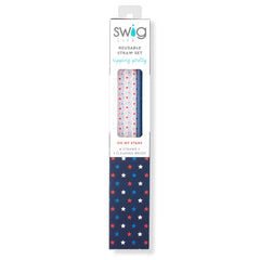 Oh My Stars Reusable Straw Set