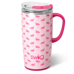 Flamingos Travel Mug 22oz