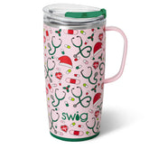 Santa's Scrubs Travel Mug 22oz