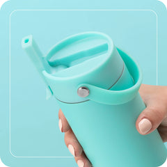 Bourbon Barrel Flip + Sip Slim Tumbler 12oz