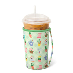 Green Thumb Medium Iced Cup Coolie