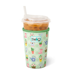 Green Thumb Medium Iced Cup Coolie