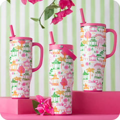Pagoda Paradise To-Go Tumbler 30oz