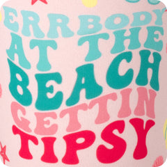 Errbody At The Beach Small Iced Cup Coolie