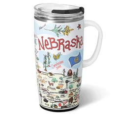 Nebraska Travel Mug 22oz