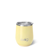 Shimmer Buttercup Stemless Wine 12oz