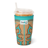 Boot Scootin' Turquoise Large Iced Cup Coolie
