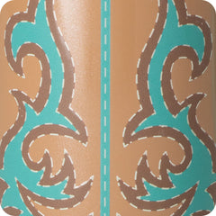 Boot Scootin' Turquoise To-Go Tumbler 30oz