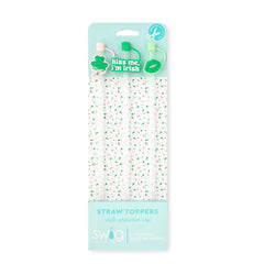 Clover Crush Straw Topper Set