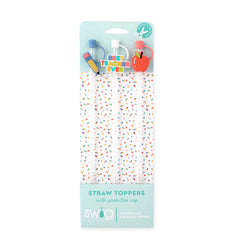 Teacher Life Straw Topper Set