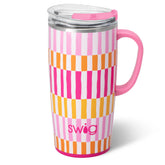Sherbet Stripe Travel Mug 22oz