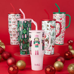 Christmas Cameos Mega Mug 40oz