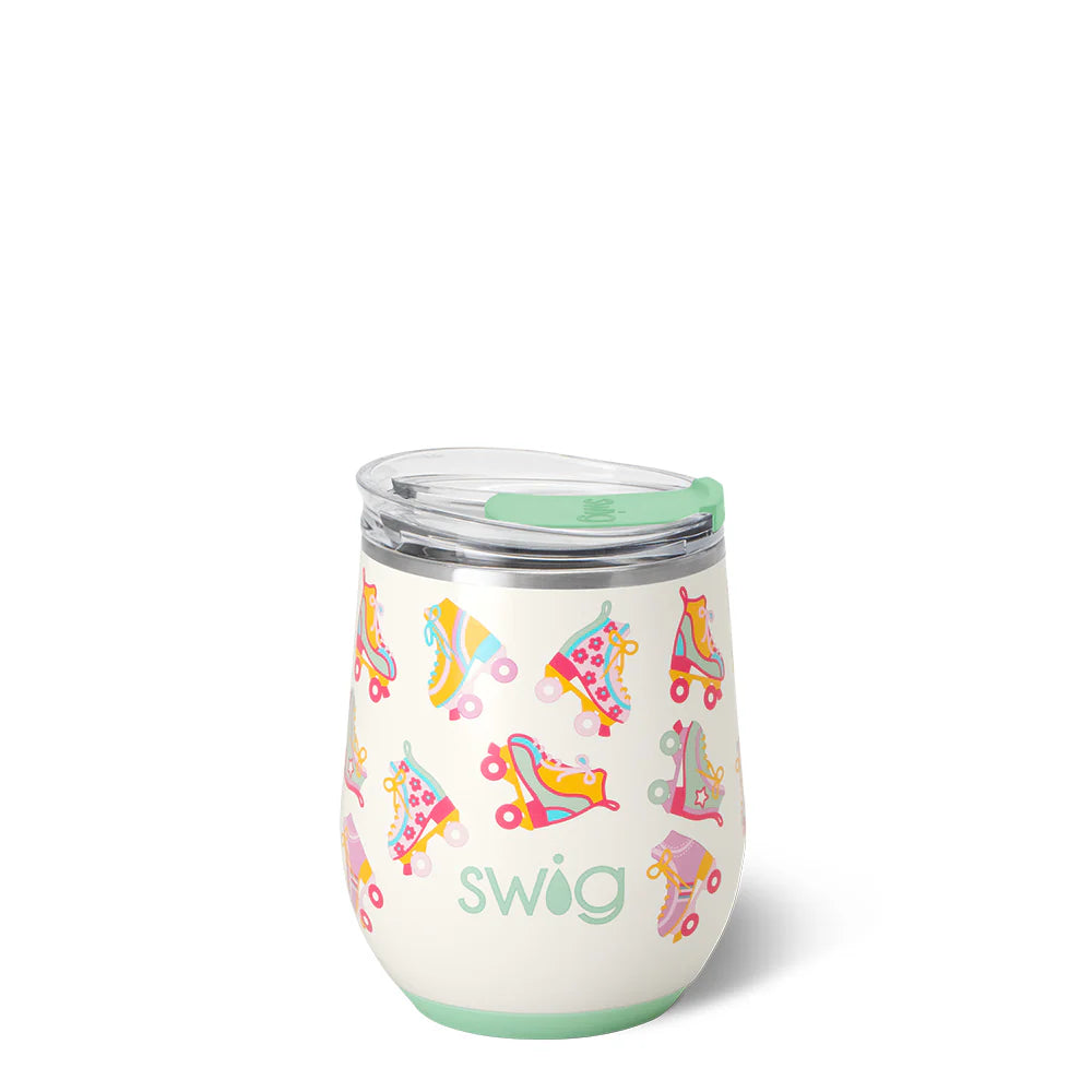 Roller Rink Stemless Wine 12oz
