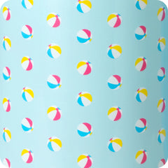 Beach Balls Skinny Can Cooler 12oz