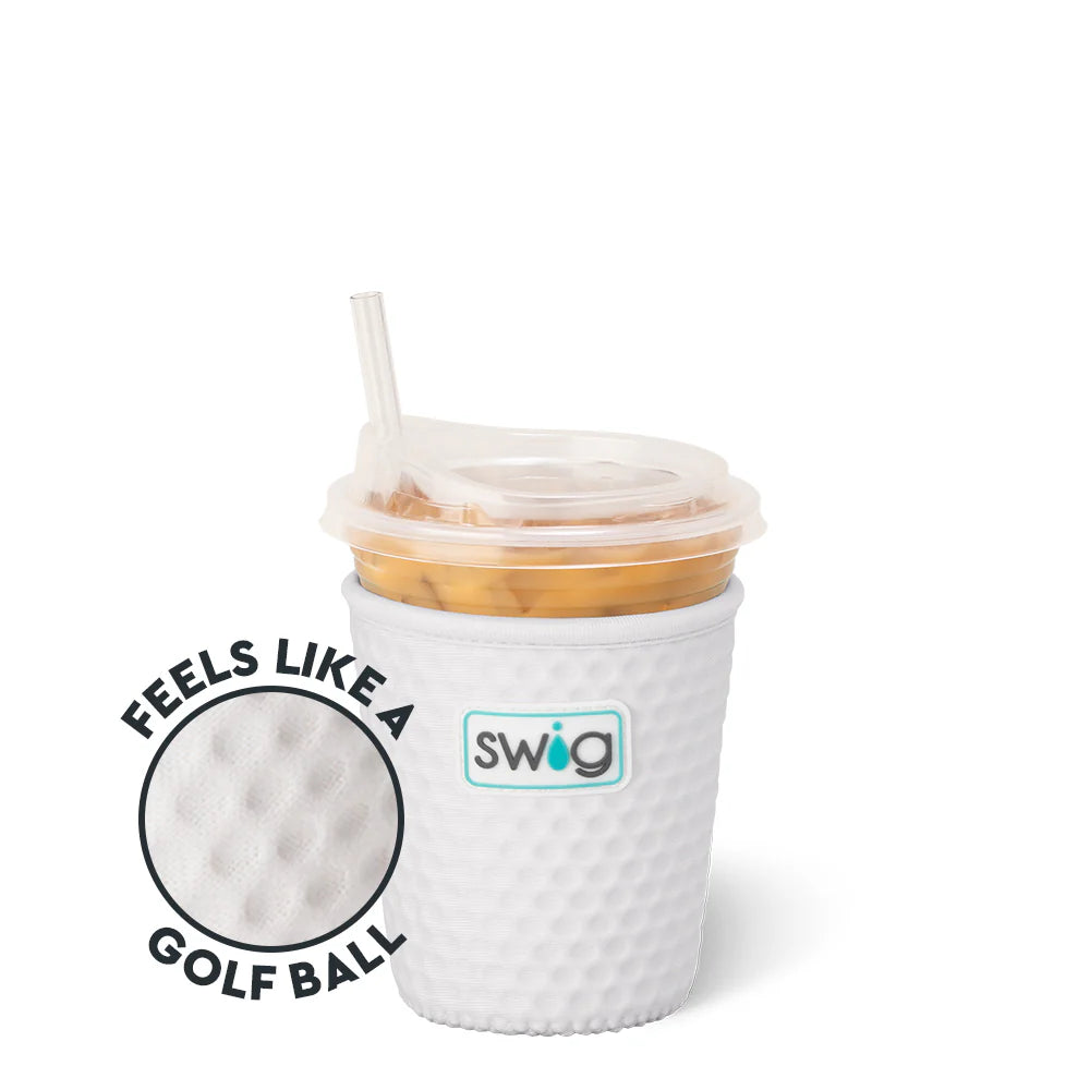 White Golf Ball Small Iced Cup Coolie