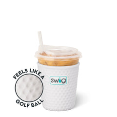 White Golf Ball Small Iced Cup Coolie