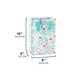 Scrub Life Tall Reusable Gift Bag