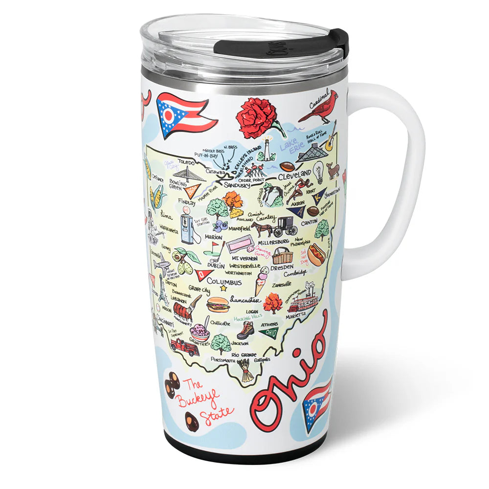 Ohio Travel Mug 22oz