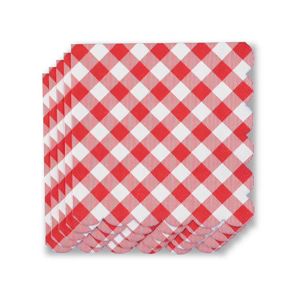 Patriotic Picnic Cocktail Napkins