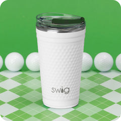 White Golf Ball Party Cup 24oz