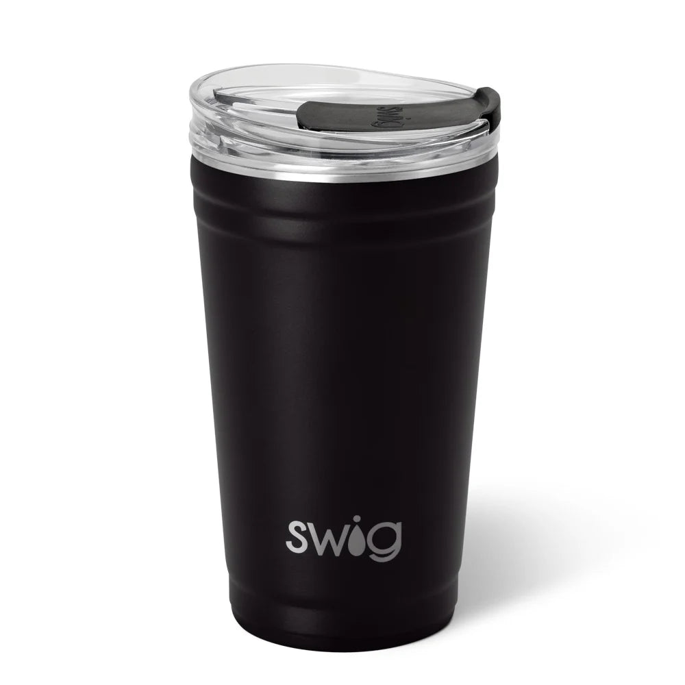 Black Party Cup 24oz