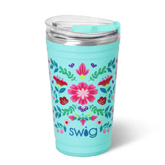 Flora Azul Party Cup 24oz