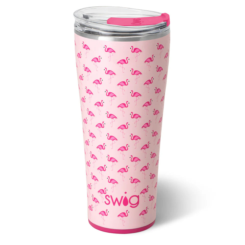 Flamingos Tumbler 32oz