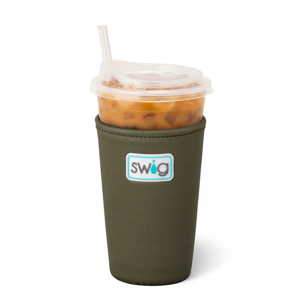 Olive Medium Iced Cup Coolie