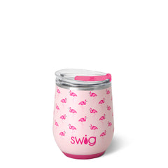 Flamingos Stemless Wine 12oz