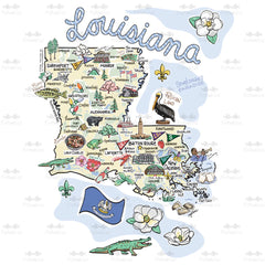 Louisiana Travel Mug 22oz