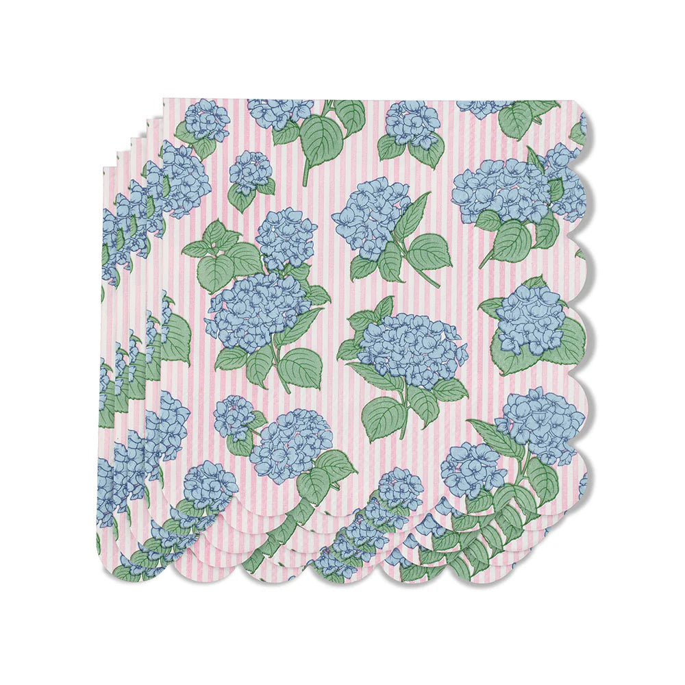 Hydrangeas Cocktail Napkins