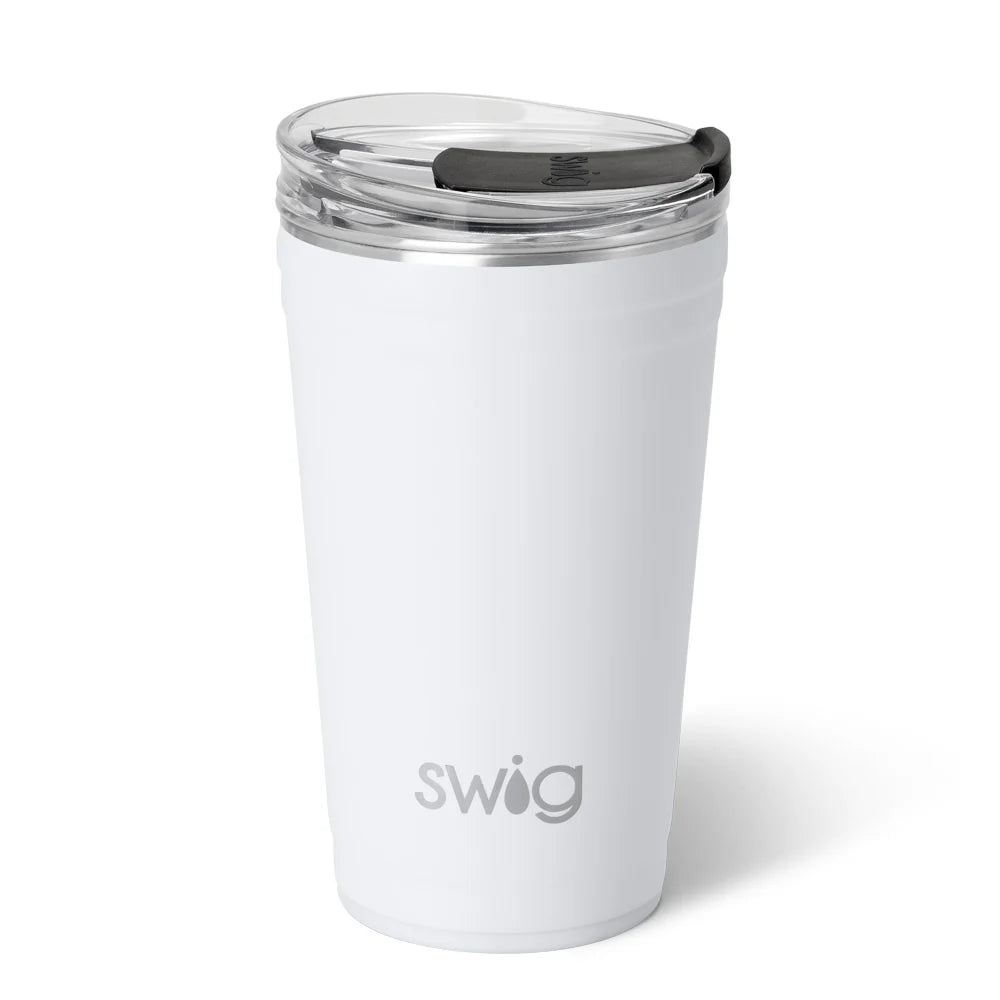 White Party Cup 24oz